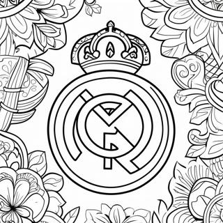 Real Madrid Pages À Colorier