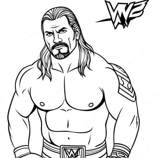 Page A Colorier De La Wwe 10356-8506