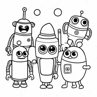 Storybots Pages À Colorier