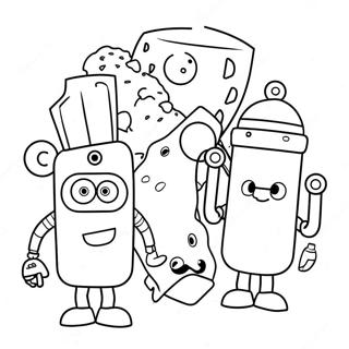 Page A Colorier Storybots 10387-8522