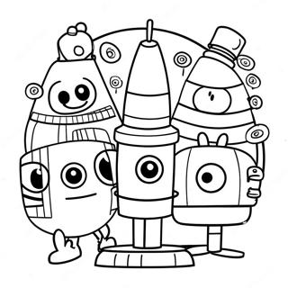 Page A Colorier Storybots 10387-8524