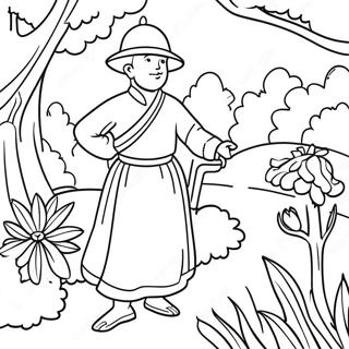 Page A Colorier Garten Of Banban 5 10397-8531