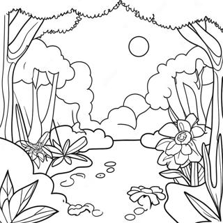 Page A Colorier Garten Of Banban 5 10397-8532