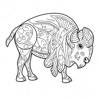 Page A Colorier Du Logo Des Buffalo Bills 1041-831