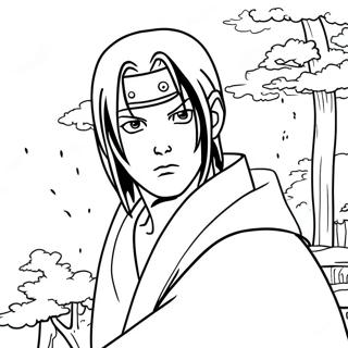 Itachi Pages À Colorier