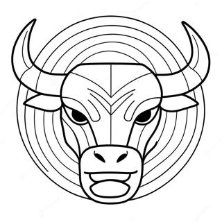 Page A Colorier Du Logo Des Chicago Bulls 10447-8572