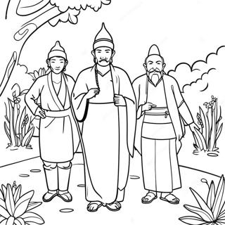 Page A Colorier Des Personnages De Garten Of Banban 6 10478-8598