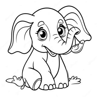 Page A Colorier De Lelephant Ivre Joueur 10498-8613