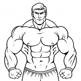 Page A Colorier Des Muscles 10627-8714