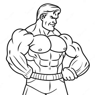 Page A Colorier De Muscles Forts 10628-8717