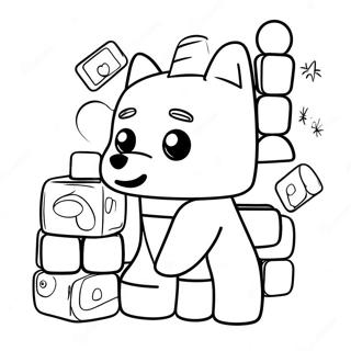 Page A Colorier Des Alphablocks 10657-8738