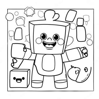 Page A Colorier Des Alphablocks 10657-8740