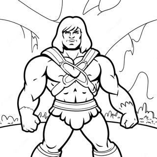 Page A Colorier He Man 10717-8788