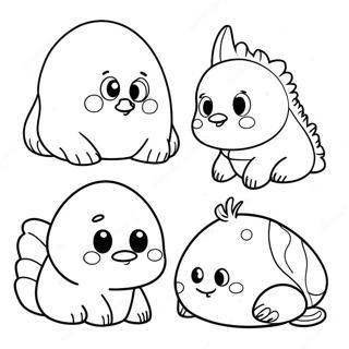 Page A Colorier Animaux Squishy 10747-8810