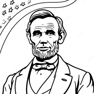 Abraham Lincoln Pages À Colorier