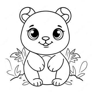 Page A Colorier Moriah Elizabeth Animaux Mignons 10778-8837