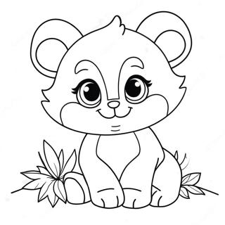 Page A Colorier Moriah Elizabeth Animaux Mignons 10778-8840