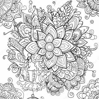 Page A Colorier Motifs Rangoli 10807-8859