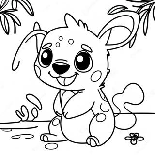 Page A Colorier Ohana Stitch 10897-8931