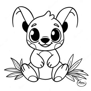 Page A Colorier Ohana Stitch 10897-8932