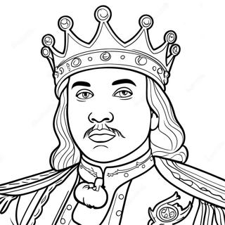 Page A Colorier King Von 10907-8938