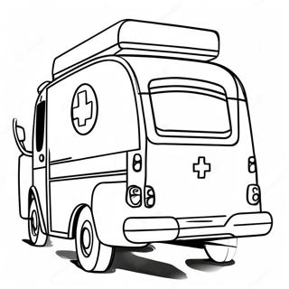 Page A Colorier Dambulance 1101-879