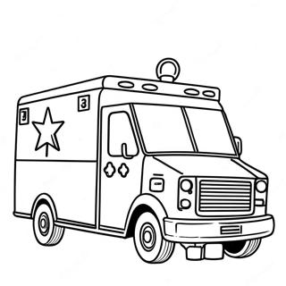 Page A Colorier Dambulance 1101-880