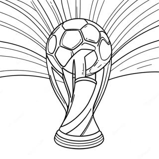 Page A Colorier De La Coupe Du Monde 11047-9050