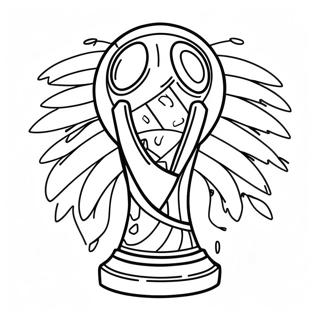 Page A Colorier De La Coupe Du Monde 11047-9052