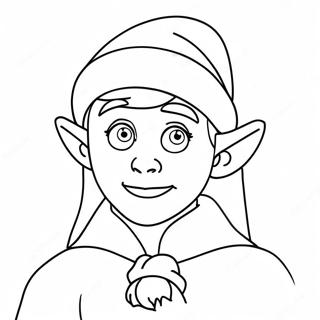 Page A Colorier Du Film Elf 11057-9059