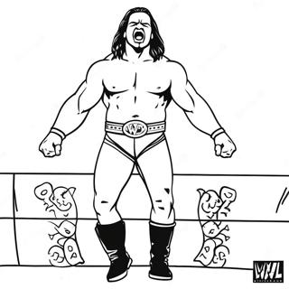 Page A Colorier De La Wwe 1111-887