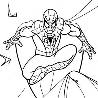 Spiderman Halloween Pages À Colorier