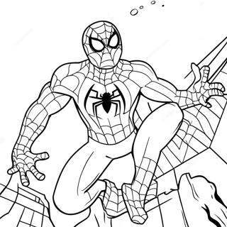 Page A Colorier De Spiderman Halloween 11177-9162