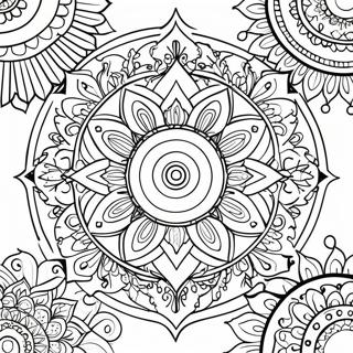 Page A Colorier De Mandala De Meditation 11237-9211