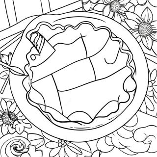 Page A Colorier De Tarte 11297-9258