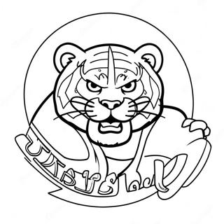 Page A Colorier Du Logo Lsu 11317-9275