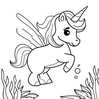 Page A Colorier Licorne Sirene 11347-9298