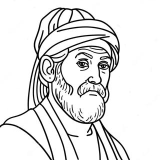 Page A Colorier Abraham 11357-9307