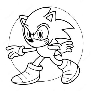 Page A Colorier Sonic En Fantome Effrayant 11408-9351