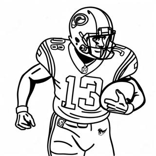 Page A Colorier Tyreek Hill En Action 1142-913