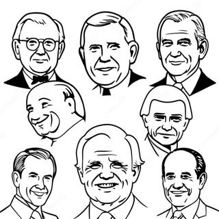 Page A Colorier Des Presidents 11467-9395