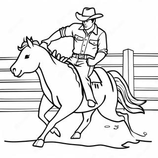 Page A Colorier De Rodeo 11487-9410