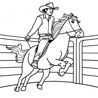 Page A Colorier De Rodeo 11487-9412