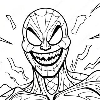 Page A Colorier Carnage Avec Un Sourire Menacant 1152-922