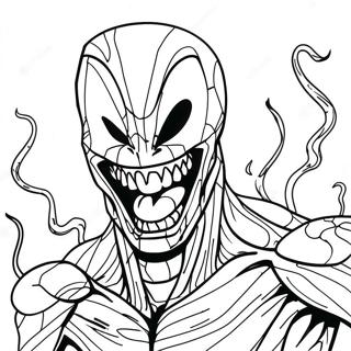 Page A Colorier Carnage Avec Un Sourire Menacant 1152-924