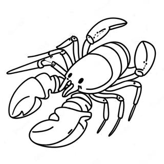 Homard Pages À Colorier