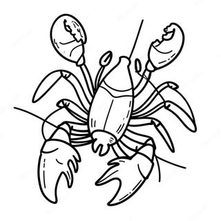 Page A Colorier De Homard 11567-9476