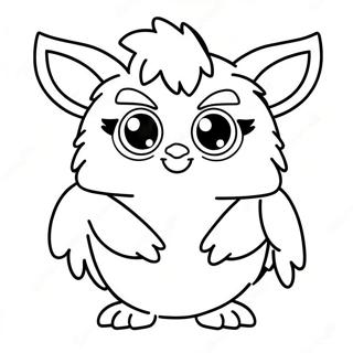 Page A Colorier De Furby 11637-9530