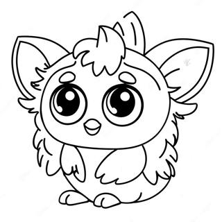 Page A Colorier De Furby 11637-9531