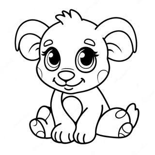 Page A Colorier Bebe Animal Realiste 11707-9586